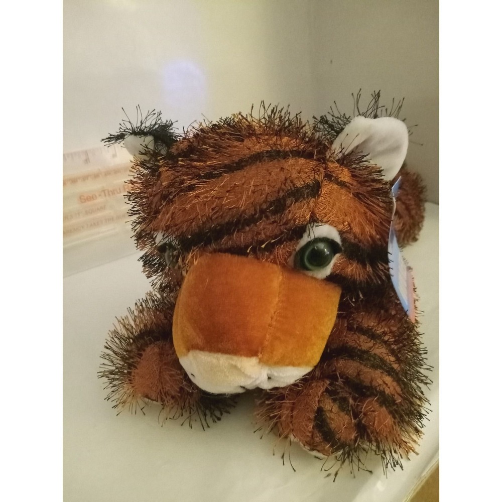 Plush Tiger Six Flags Winner toy Large Stuffed Animal 15" plus rare